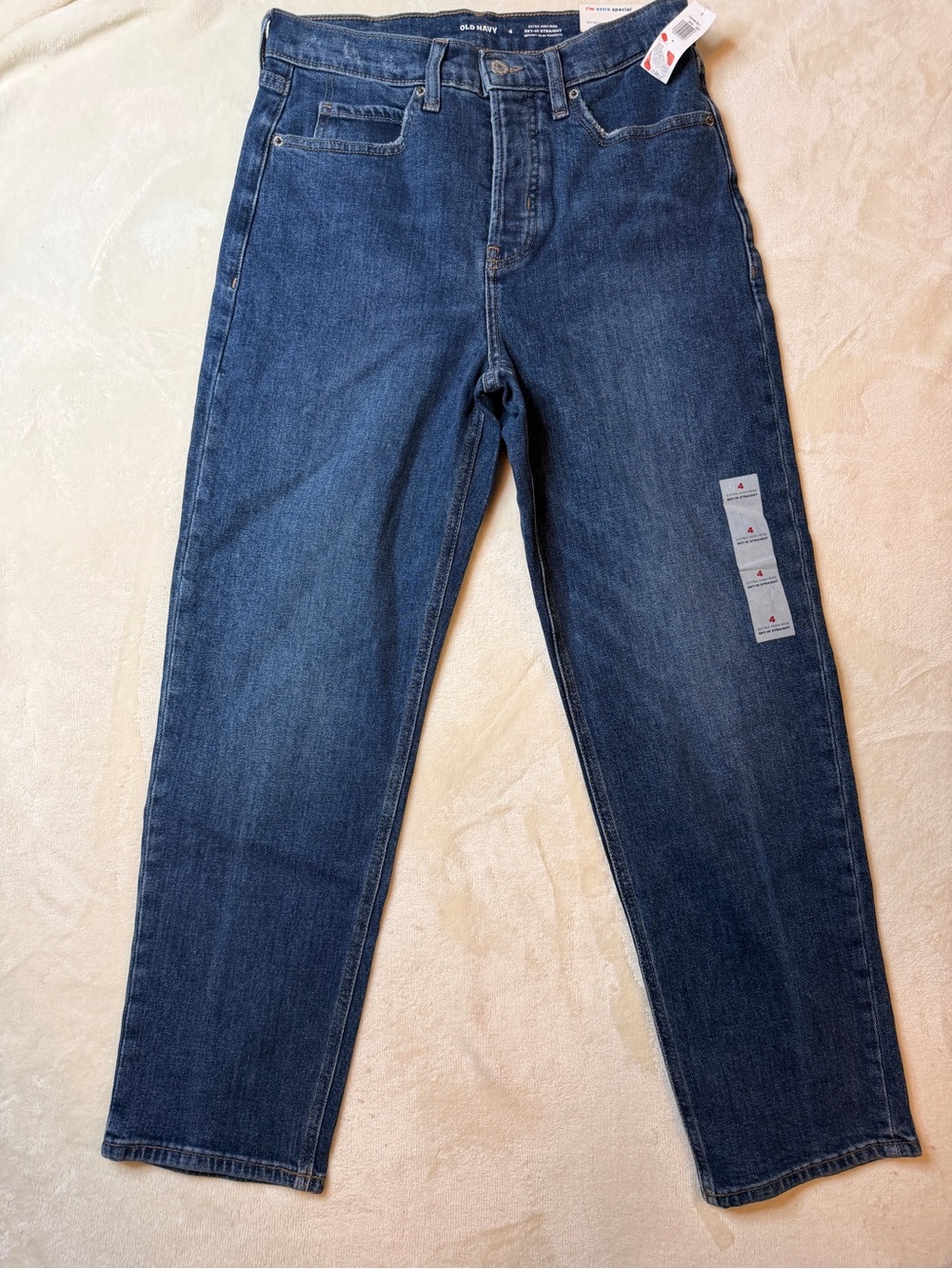 Old Navy Women’s Skinny Jeans — Dark Blue Wash